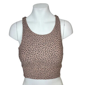 Anthropologie Allfenix High Neck Longline  Sports Bra